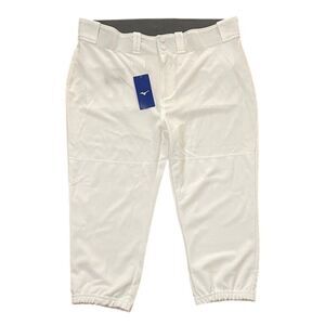 Mizuno Prospect White Softball Pants Womens Size XXL Athletic NEW 350967